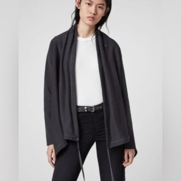All Saints Ivy Drape Cardigan S - Picture 2 of 10